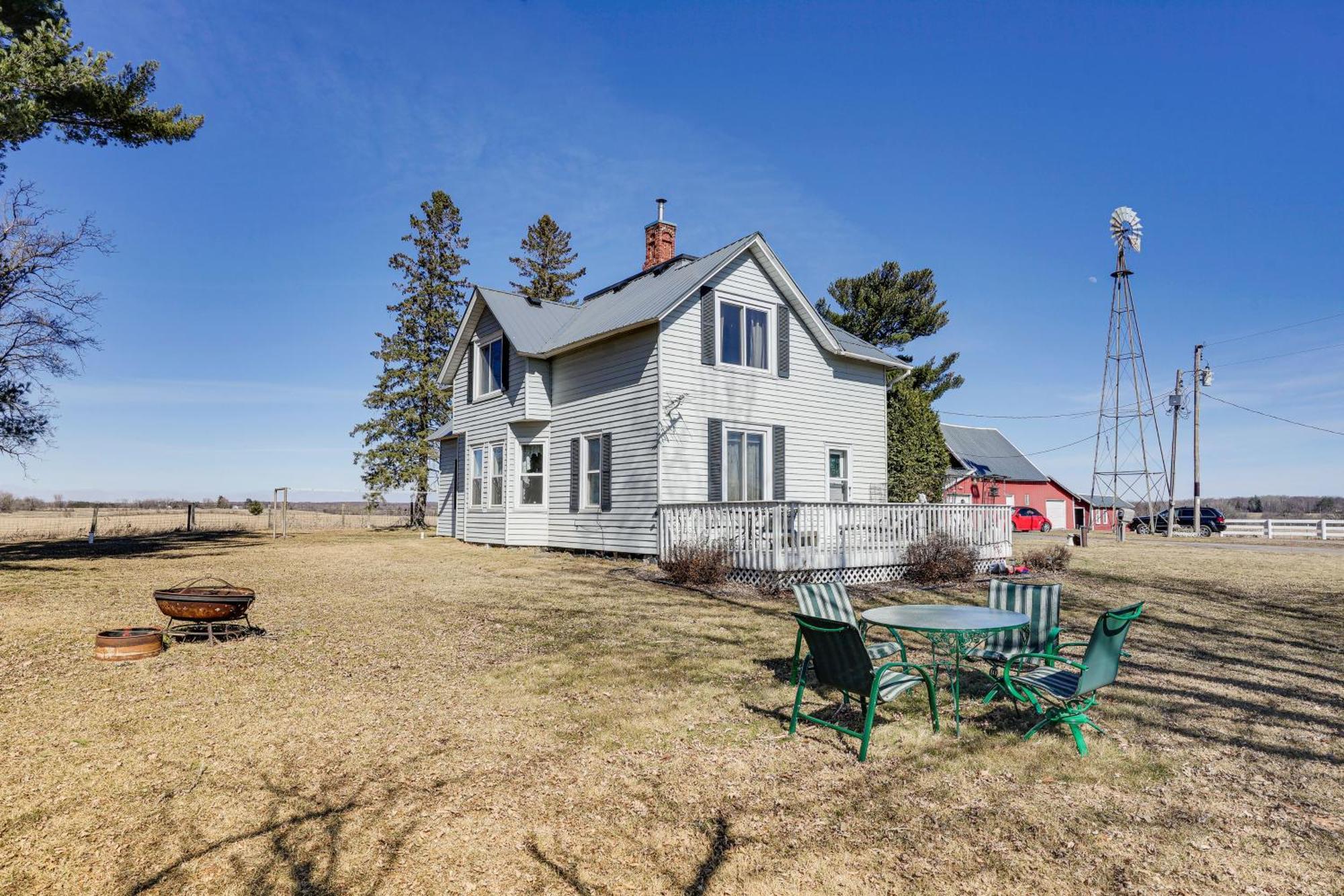 Quiet Farmhouse Retreat With Fire Pit - Pets Welcome Milltown 외부 사진
